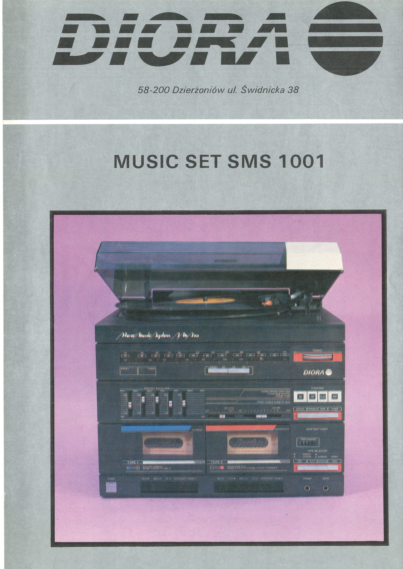 DIORA - SMS-1001 MUSIC SET zdjęcie